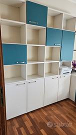 Libreria 4 ante e scrivania