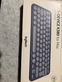 Tastiera logitech x mac e ipad, fino 3 dispositivi