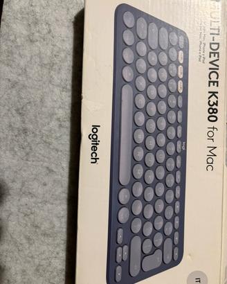 Tastiera logitech x mac ipad, fino 3 dispositivi