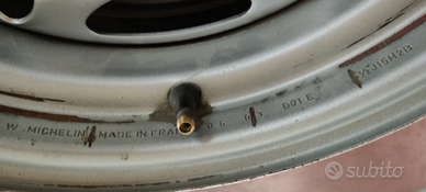 Cerchi in ferro posteriori smart