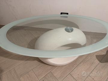 Tavolo in  vetro da soggiorno