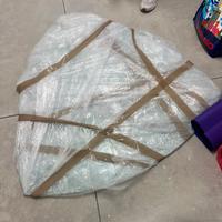 Lastra in cristallo tavolo usato