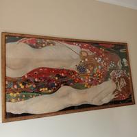 stampa Klimt serpenti d'acqua.