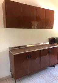 Credenza vintage anni ’70 con pensile