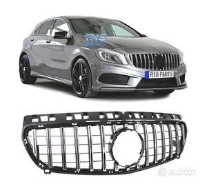 GRIGLIA MERCEDES CLASSE A W176 GT 12-15 NERO CROMA