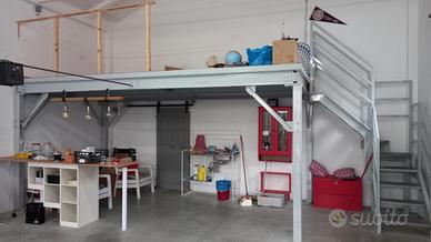 Soppalco industriale in ferro