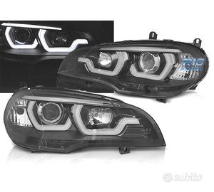 FARI BMW X5 E70 07-13 TUBE LIGHT DRL NERO