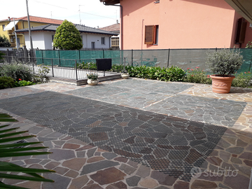 Rete salvaprato carrabile - Anti buche 2x8,7mt