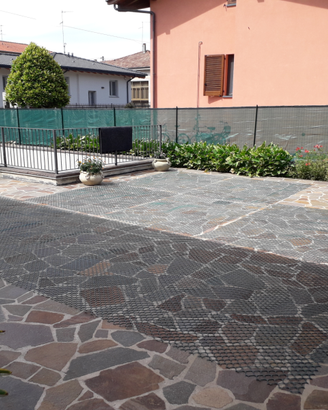 Rete salvaprato carrabile - Anti buche 2x8,7mt