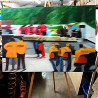 Opera d'arte di Angelo Salvatori "LO STAFF"