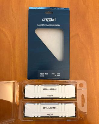 Crucial Ballistix RGB 16BG (8x2) DDR4 3200Mhz