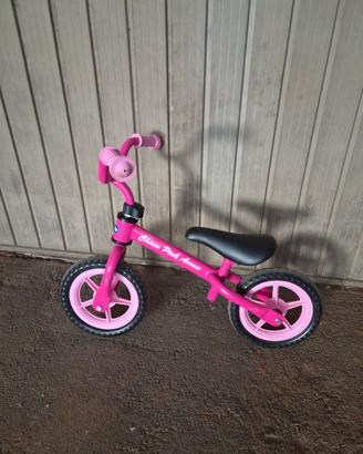 Bicicletta Chicco rosa senza pedali bambini 
