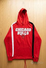 Felpa con cappuccio New Era Chicago Bulls - M