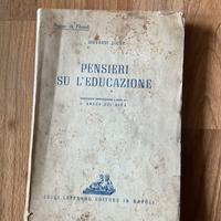 Giovanni Locke, Pensieri sull'educazione, 1953