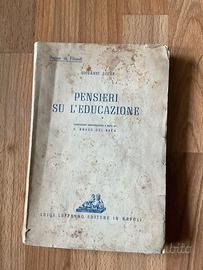 Giovanni Locke, Pensieri sull'educazione, 1953