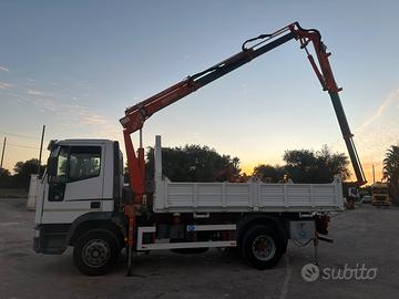 EUROCARGO 120E23 con gru, ACCETTO PERMUTE