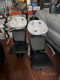 Lavaggi per negozio  parrucchiere