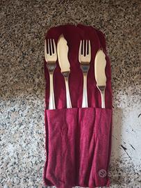 Set posate pesce vintage 