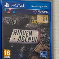 Gioco PS4 - Hidden Agenda