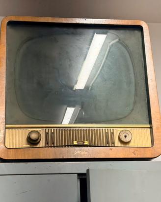 Rarissimo Televisore Metz in Legno – Anni 50