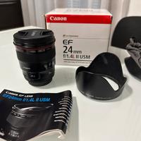 Ottica EF 24mm f/1.4 L II USM Canon