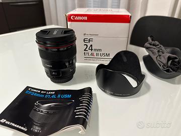 Ottica EF 24mm f/1.4 L II USM Canon
