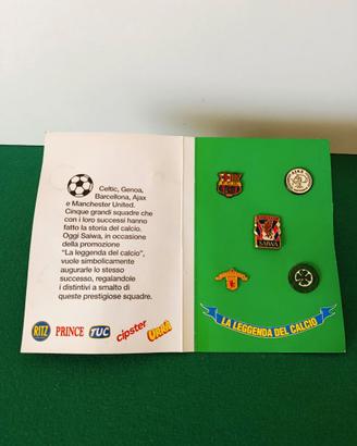 Vintage Football Soccer Pins Spille 1993