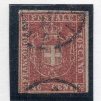 505B - TOSCANA , 40 centesimi n. 21 : usato.