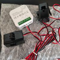 Misuratore energia wifi + 2 pinze amperometriche