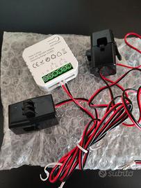 Misuratore energia wifi + 2 pinze amperometriche