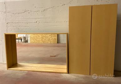 Pensile e specchiera marca Ikea