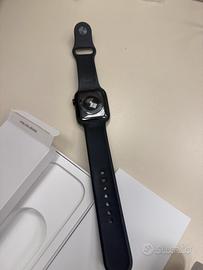 apple whatch serie 8 cellular 45mm sport nero