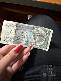 banconota da 5 Nouveaux Makuta Collezione