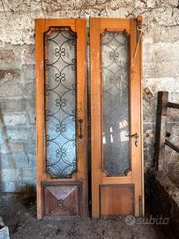 Portone ingresso e portone garage