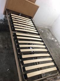 Letto ortopedico elettr + materasso anti decubito