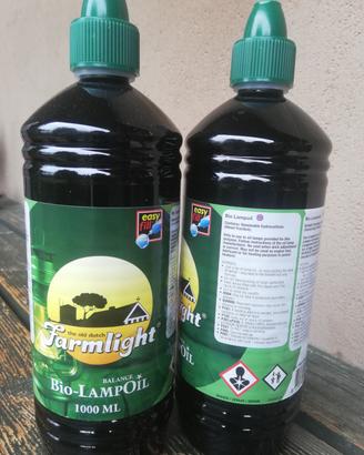Olio bio per lampade a olio  da interno