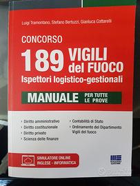 Libro concorso 189 ispettore vigili fuoco 