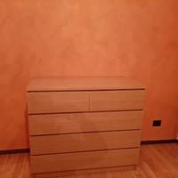 Armadio e Cassettiera in Rovere