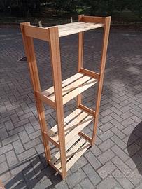 Scaffale ikea legno, credo "albert"