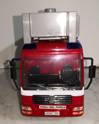 AUTOPOMPA MAN VIGILI DEL FUOCO, 1/24 DICKIE TOYS