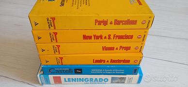 6 VHS viaggi arte e cultura