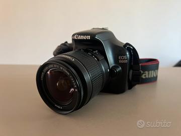 Canon EOS 1100D + obiettivo 18-55 + Flash Metz 36
