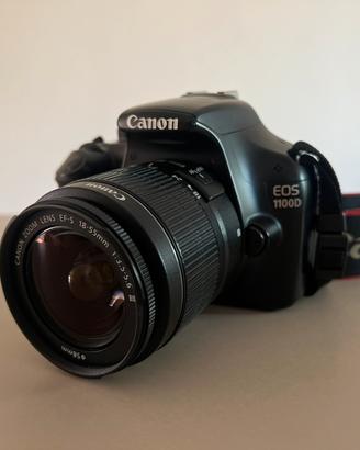 Canon EOS 1100D + obiettivo 18-55 + Flash Metz 36
