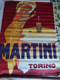 Manifesto pubblicitario Martini anni 1960