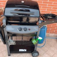 Bbq a gas e pietra lavica Sochef