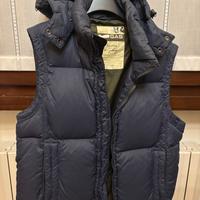 Giubbotto smanicato piuma d’oca