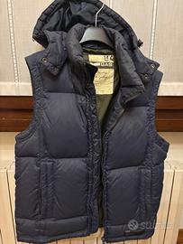 Giubbotto smanicato piuma d’oca