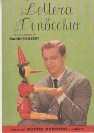 Spartito canzone lettera a pinocchio panzeri dorel