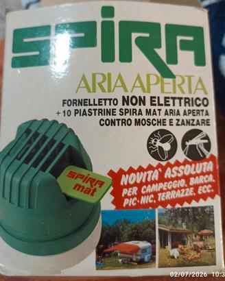 Fornellino anti insetti