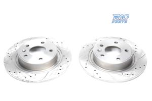 DISCHI FRENO PERFORATI E SCANALATI PER CITROEN